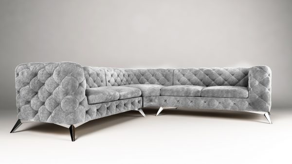Chelsea 2+E+2 tk. Riviera 91 (2) Grey Regency OT Corner Sofa