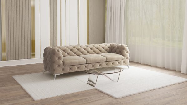 Chelsea 3 tk. Riviera 16 Cream Regency Sofa