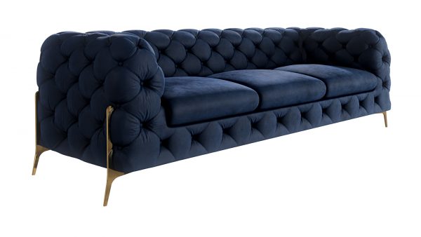 Blue Regency Lux Sofa