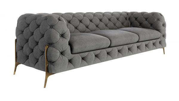 Grey Regency Lux Sofa