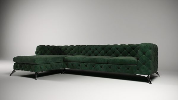 Moss Regency OT Corner Sofa