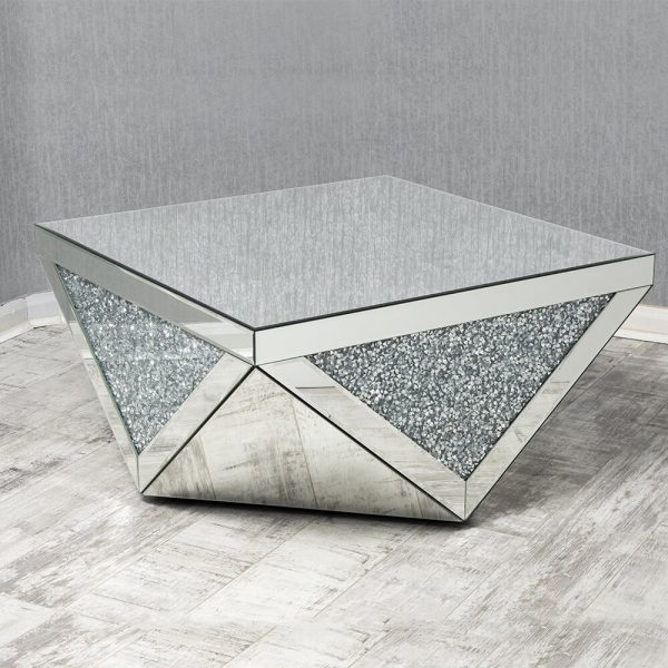 Crushed Glass Coffee Table