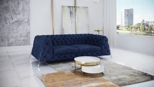 Blue Vegas Sofa
