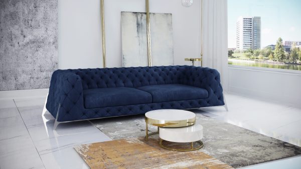 Blue Vegas Sofa