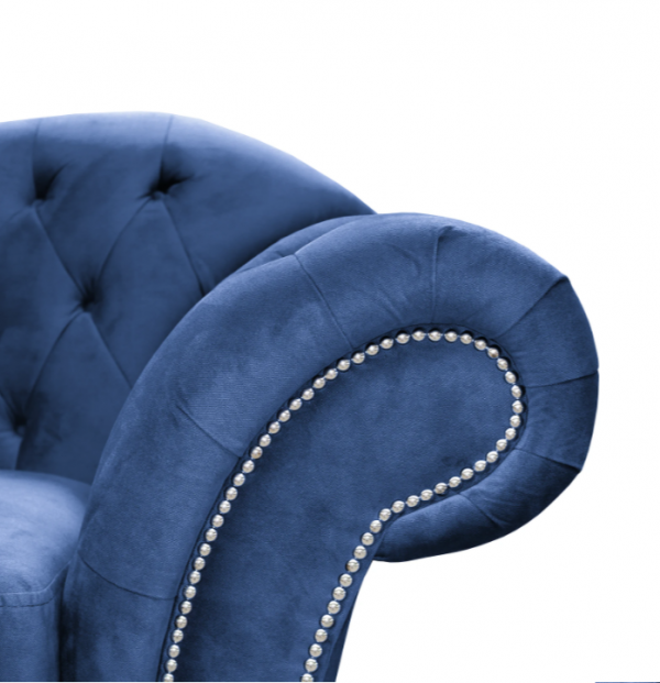 Blue London Sofa