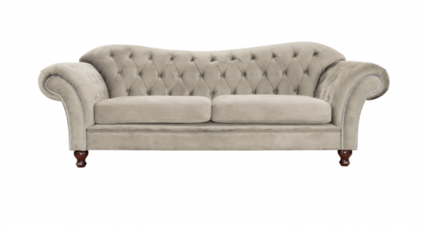 Silver London Sofa